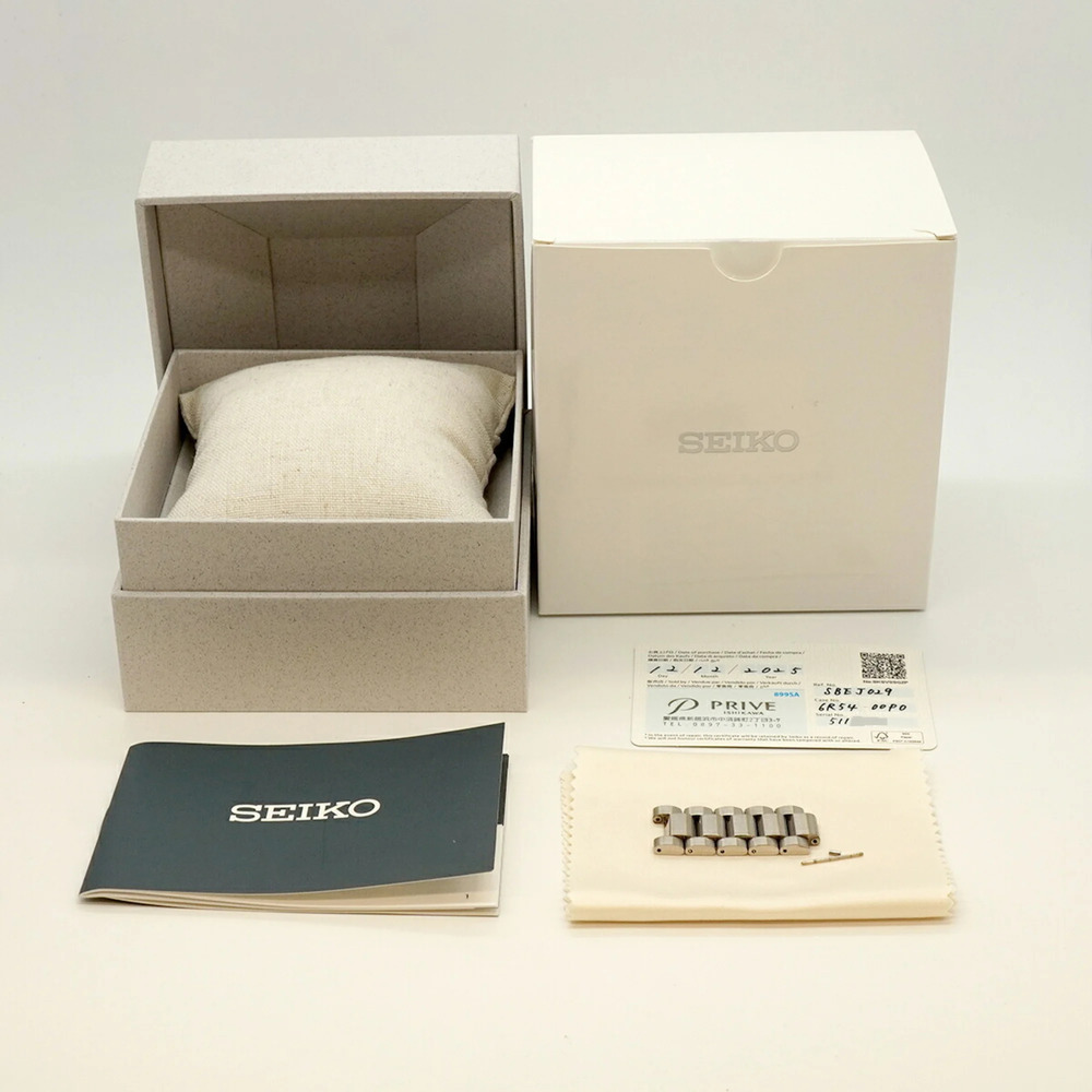 Seiko Prospex SBEJ029 6R54-00P0 Silver Dial Men's Watch - Picture 9 of 9